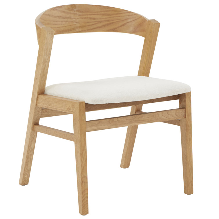 Ivory wood dining online chairs